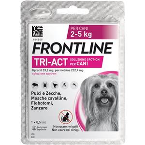Frontline Tri-Act per Piccoli Animali (1 pip 2-5 kg)