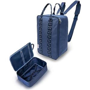 Sakura Bags Sakura® Zaino Bagaglio a Mano 40x20x25 Ryanair - Borsa da Viaggio 40x20x25 Ryanair a Doppia Tracolla - Ampio Vano Valigia Tasche Interne Aggancio Trolley - Per Aereo Bagaglio Sottosedile 20 Litri