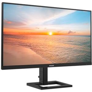 PHILIPS 27E1N1900AE - Monitor Ultra HD da 27 pollici, altezza regolabile, altoparlante, HDR10 (3840x2160, 60 Hz, 2x HDMI 2.0, USB-C (65W PD), Hub USB) nero