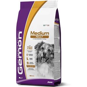 Gemon Medium Adult Pollo e Riso KG.15. Crocchette Per cani