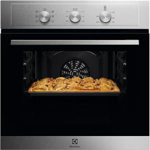 Electrolux Serie 300 Forno da Incasso Multifunzione, Capacità 58 L, EOH2H00BX Classe A, 590x594x560 mm, Acciaio Inox Antimpronta