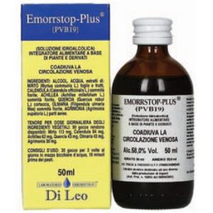 Laboratorio erboristico di leo Emorrstop-plus Composto Pvb 19 50ml