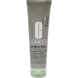 Clinique All About Clean 2in1 charcoal mask + scrub