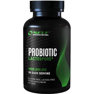 SELF OMNINUTRITION Probiotic Lactospore 60 cps - Probiotico con Bacillus coagulans, 1 miliardo di spore per capsula, resistente agli acidi e senza necessità di refrigerazione