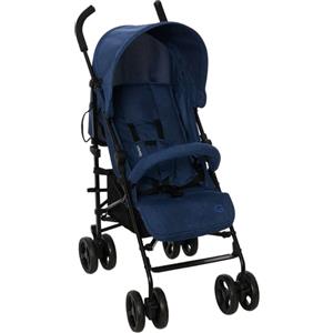 Giordani Passeggino Sunrise 2.0 Jeans - Struttura in Acciaio, Chiusura a Ombrello, 4 Ruote Doppie con Freno