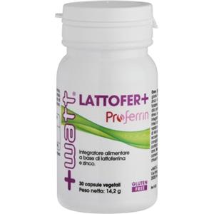 +Watt Lattofer+ - Lattoferrina Proferrin® e zinco - 30 capsule