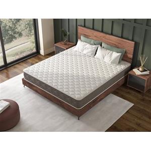 Talamo Italia Matrimoniale Amaltea, Memory Foam, ergonomico, Materasso antiacaro e Anallergico, 100% Made in Italy, 160x190xh21 cm, 160 cm x 190 cm