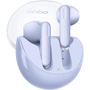 OPPO Enco Air3 Auricolari True Wireless, 25h di Autonomia, Driver da 13.4mm, Bluetooth 5.3, Raggio 10m, Controlli Touch, Cancellazione del rumore IA, Android e iOS, IP54, [Versione Italiana], Viola