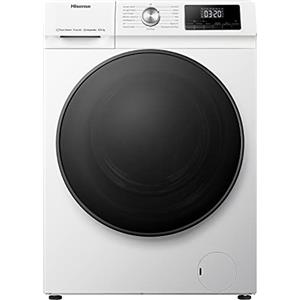 Hisense WDQA9014EVJM Lavasciuga 9+6 Kg, 1400 Rpm, 15 Programmi Automatici, Vapore, Motore Inverter, Classe Efficienza Energetica D, Classe Efficienza Lavaggio A, Display LED, Programma Rapido