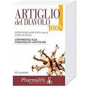 Pharmalife Research Artiglio del Diavolo 100% - 60 Compresse per la Funzionalità Articolare