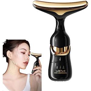 Transplant Dispositivo di sollevamento facciale 3 in 1 Macchina per sollevamento del doppio mento, dispositivo di massaggio facciale di sollevamento e rassodamento a tre scopi, massaggiatore viso per collo