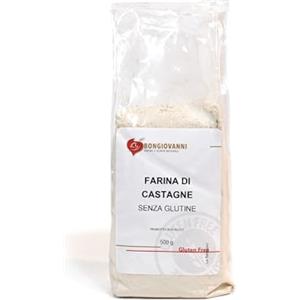 BONGIOVANNI FARINE E BONTA' NATURALI Farina Di Castagne Bio Senza Glutine G, 500 Grammo