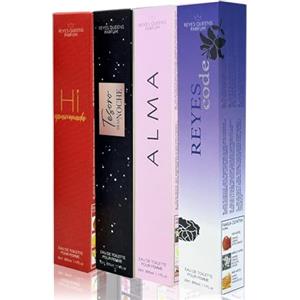 MAGIC SELECT Set di 4 Profumi da Donna, Colonia da Borsa da 33 ml, Profumo da Ragazza per Viaggi, Appuntamenti, Shopping, Feste