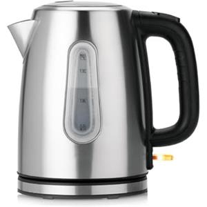 Wintem Bollitore Elettrico Scalda Acqua in Acciaio Inossidabile 1,7L 2200W - Ideale per Preparere Thè e Tisane in Poco Tempo - Dotato di Indicatore Luminoso e Spegnimento Automatico - 20x14,8x22cm