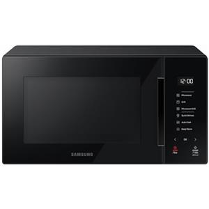 Samsung Libera installazione Forno a Microonde + Grill Glass Design Cottura Croccante, MG23T5018AK/ET, Home Dessert, Cottura Automatica, 800 W + 1100 W, 23 L, 49l x 27,5h x 38p, Carbone