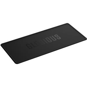 GLORIOUS Gaming Sound Dampening Keyboard Mat - Sydda Kanter, absorberar ljud Och vibrationer, tvättbar, halkfri bas, - Svart