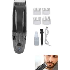 Dsacxixai Tagliacapelli Uomo Professionale Rasoio Elettrico Corpo Uomo, Rasoio Intimo Waterproof Per Uso Asciutto O Bagnato Regolabarba Automatico Ad Aspirazione Usb Ricaricabile