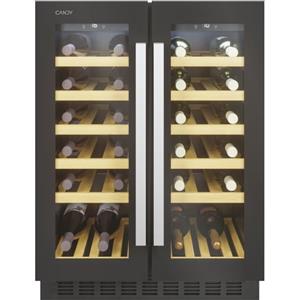 Candy Cantina A Incasso DiVino Candy CCVB 60D/1 Classe G da 38 Bottiglie (A81,3xL59,5xP56,2) Nero