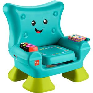 Fisher-Price Poltroncina di Cagnolino Interattiva con Luci e Suoni - 120 Canzoni e 3 Livelli di Apprendimento per Bambini 12 Mesi