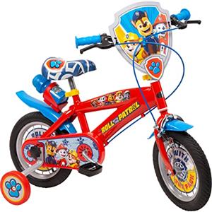 TOIMSA Paw Patrol, Bicicletta Unisex Bambini, Multicolore, 12