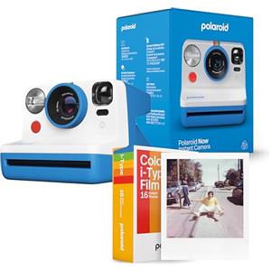 Polaroid Now Generation 2 Starter Set, Polaroid Now + 2 i-Type color films (Blue)