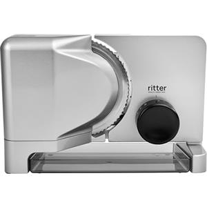 Ritter E 16 E Affettatrice elettrica e taglierina per pane in metallo con coltello lucidato elettroliticamente, made in Germany