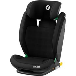 Maxi-Cosi RodiFix S Comfort i-Size, Tessuti Traspiranti, Seggiolino Auto ISOFIX Reclinabile 3 Posizioni, 3,5-12 Anni (100-150 cm), Regolabile in Altezza/Larghezza, G-CELL, AirProtect, Authentic Black