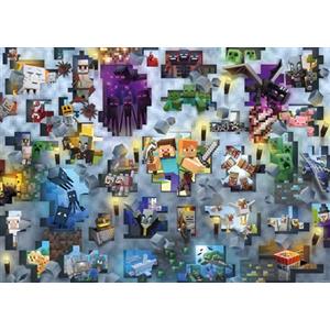 Ravensburger - Puzzle Minecraft Mosaic per Adulti e Ragazzi, 1000 Pezzi, Idea Regalo per Lei o Lui, 70x50 cm