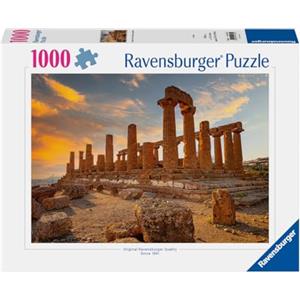 Ravensburger - Puzzle Valle dei Templi Agrigento, 1000 Pezzi, Puzzle Paesaggi per Adulti e Ragazzi, Idea Regalo per Lei o Lui, 70x50 cm