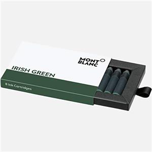 MONTBLANC INK CART IRISH GREEN 1PACK=8CART PF marca Montblanc