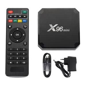 IFNI X96 Mini Box Android TV 2GB 16GB Lettore multimediale di trasmissione Media Player di alta qualità (Android 9.0) con telecomando e cavo HDMI, TV Box 4K