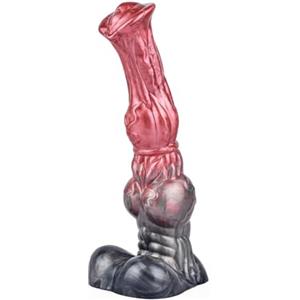 XXFXSWIE Dildo in silicone gigante animale cavallo pene realistico animale cavallo dildo sperma dildo anale plug anale punto G vaginale giocattolo sessuale anale per donne uomini