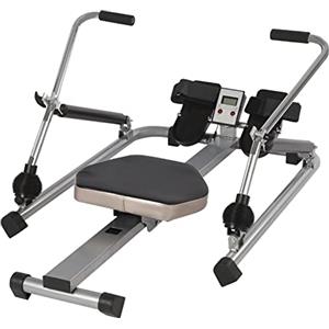 WOQLIBE vogatore per casa vogatore pieghevole con LCD per palestre, case, aziende, fitness club