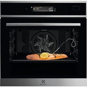 Electrolux EOB9S21WX Forno Elettrico da Incasso, Capacità 70 L, Multifunzione Ventilato Cottura a Vapore, Potenza 3000 W, Classe Energetica A++, Inox