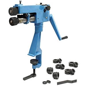 Wiltec Bordatrice manuale da banco per materiale fino a 0,8mm profondità lavoro 177mm