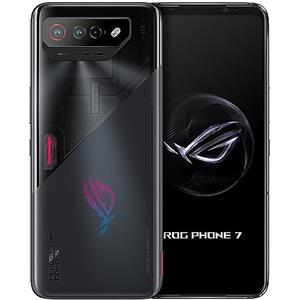 ASUS ROG Phone 7, EU Official, Black, 512GB Storage and 16GB RAM, 6.78 Inches, Snapdragon 8 Gen 2