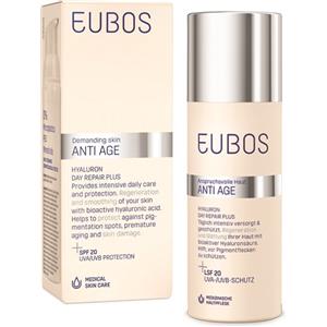 Eubos Hyaluron Repair & Protect Crema Giorno SPF 20 - Idratante Anti-invecchiamento con Acido Ialuronico e Coenzima Q10