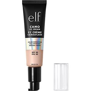 e.l.f. Camo CC Cream | Fondotinta correttore con coprenza da media a totale e SPF 30, Fair 125 C, 30 g (1,05 oz)