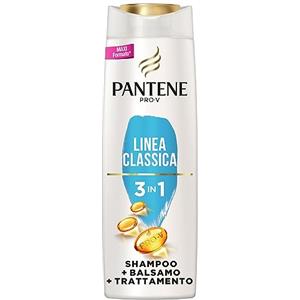 Pantene Pro-V Linea Classica 3 in 1 Shampoo + Balsamo + Trattamento, Formula Pro-V + Antiossidanti, Nutrimento per Tutti i Tipi di Capelli, 300 ml