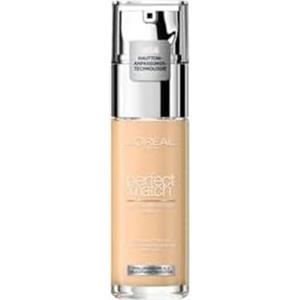 L'Oréal Paris LOréal Paris Make up, fondotinta liquido con acido ialuronico e aloe vera, make-up perfetto da abbinare, no. 3.R/3.C con sottotono freddo, 30 ml