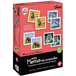 Diset- Animali Memo Photo Animals, 68941