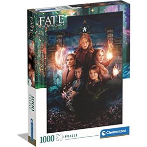 Clementoni - 39688 - Puzzle Fate The Winx Saga - 1000 Pezzi - Puzzle Adulti, Puzzle Netflix - Made In Italy