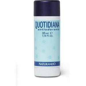 Naturando Quotidiana Antiodorante Stick Previene la Formazione di Cattivi Odori Ostacolando Degradazione del Sudore da Parte dei Batteri Crema con Betulla e Mentolo - Stick da 35 ml