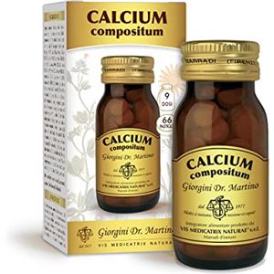 Dr Giorgini CALCIUM COMPOSITUM pastiglie - 40 g (integratore di calcio, vitamina D, vitamina K)