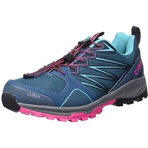 CMP ATIK WMN WP FAST HIKING SHOES, Scarpe da Trekking Donna, Deep Lake-Purple Fluo, 36 EU