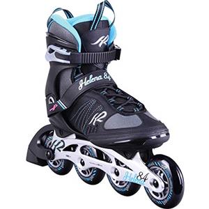 K2 Skates Donne Pattini in linea HELENA 84 black_blue — black_blue — EU: 34 (Mondo: 210 / cm: 21 / UK: 1.5 / US: 4) — 30D0372