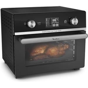 Moulinex Friggitrice ad Aria, 20 Litri, Easy Fry Multifunzione 10in1, Friggitrice senza Olio e Forno Elettrico, 10 Funzioni di Cottura, Capacità 6 Persone, Tecnologia Extra Crisp, AL6058