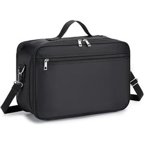 YOODI Bagaglio a Mano 40x20x25 Ryanair Borsone da Viaggio Espandibile Borsa da Cabina Impermeabile Borsa per Organizzare Borsa Weekend per Campeggio 20L (Nero)