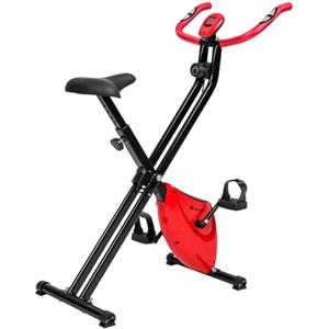 tectake 801190 FitX-Bike per allenamento domestico, 8 livelli di difficoltà, Computer per allenamento (113 x 41 x 81 cm)