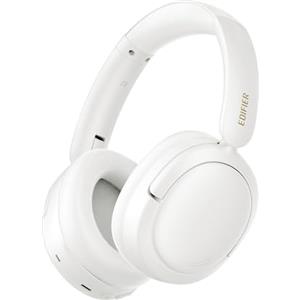 Edifier W800BT SE Cuffie Wireless Over Ear Bluetooth 5.4- Cancellazione del Rumore delle Chiamate AI - 45Ore - Ricarica Rapida - Modalità Gioco - Pieghevole - Nero (W800BT SE, Bianco)